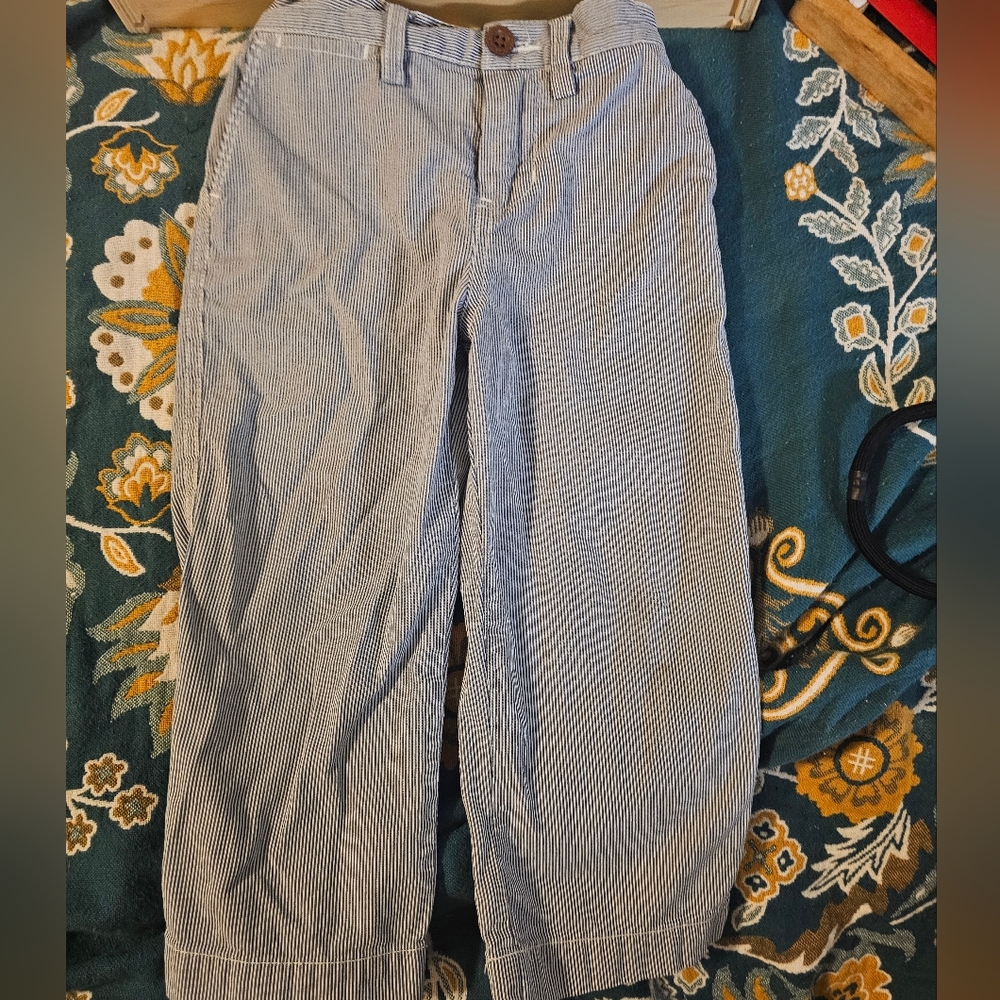 Polo Ralph Lauren 24 Month Old Boys Blue Striped Chinos